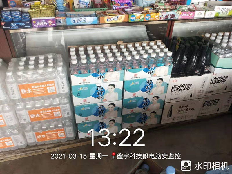 店肆面摆设图